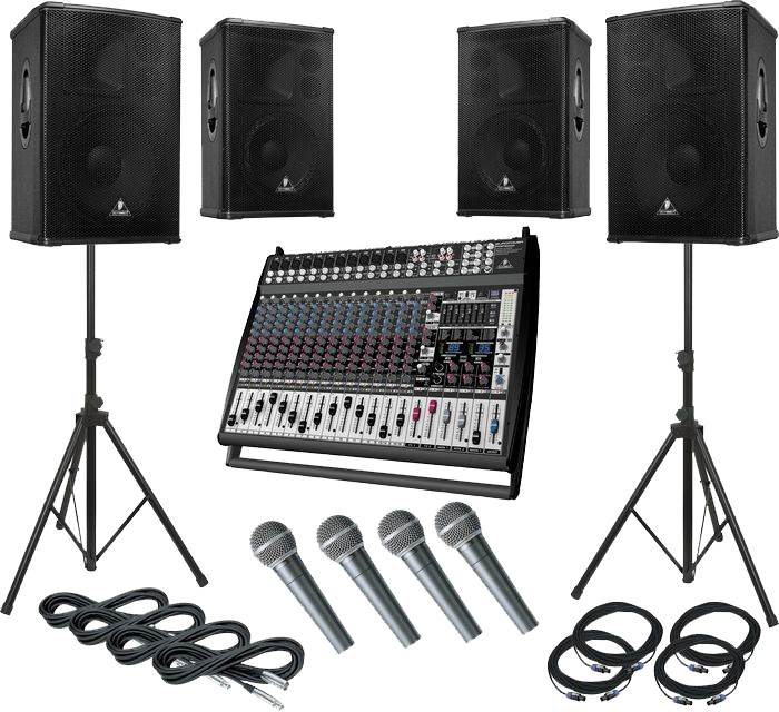 DJ Sound System PNG Pic