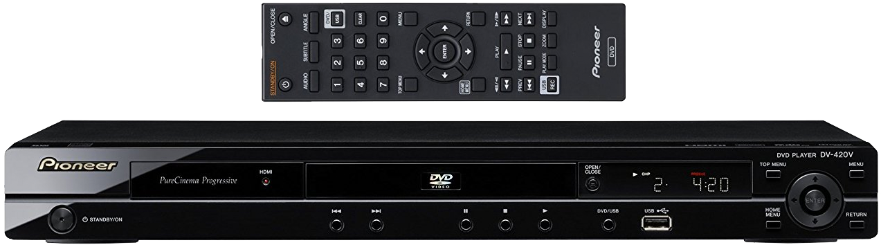 DVD Player Transparent Image