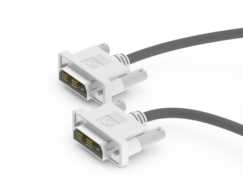 DVI Cable Cord PNG Download Image
