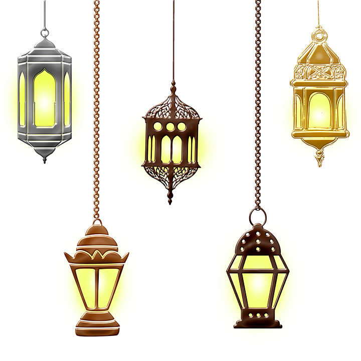 Decorative Hanging Light PNG Photo