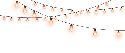 Decorative Light Bulb PNG Download Image
