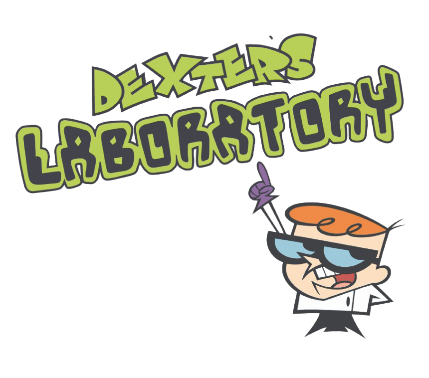 Dexter’s Laboratory Logo PNG Gambar Transparan