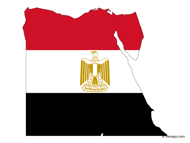 이집트 플래그 PNG 다운로드 이미지