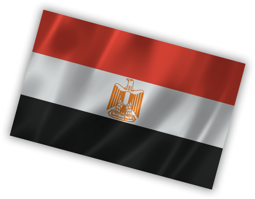 Egypte Drapeau PNG Image de haute qualité