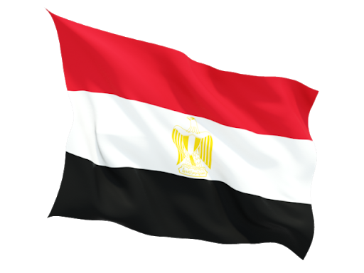 مصر العلم PNG صورة خلفية شفافة