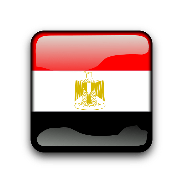 Egypte drapeau PNG image