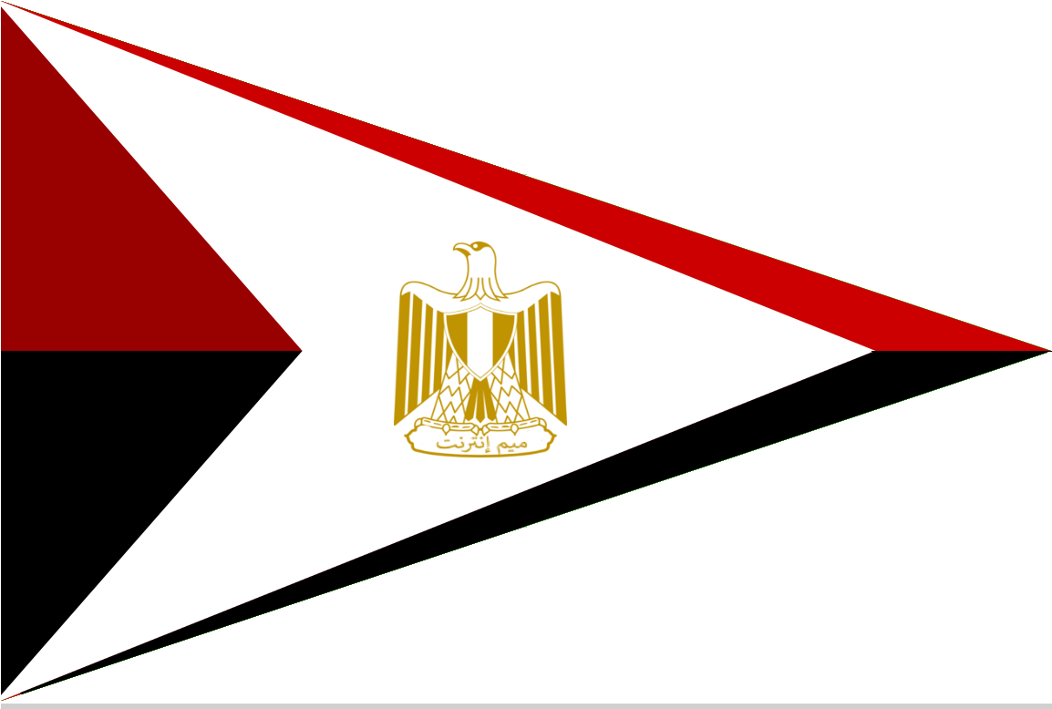 이집트 플래그 PNG 투명 이미지