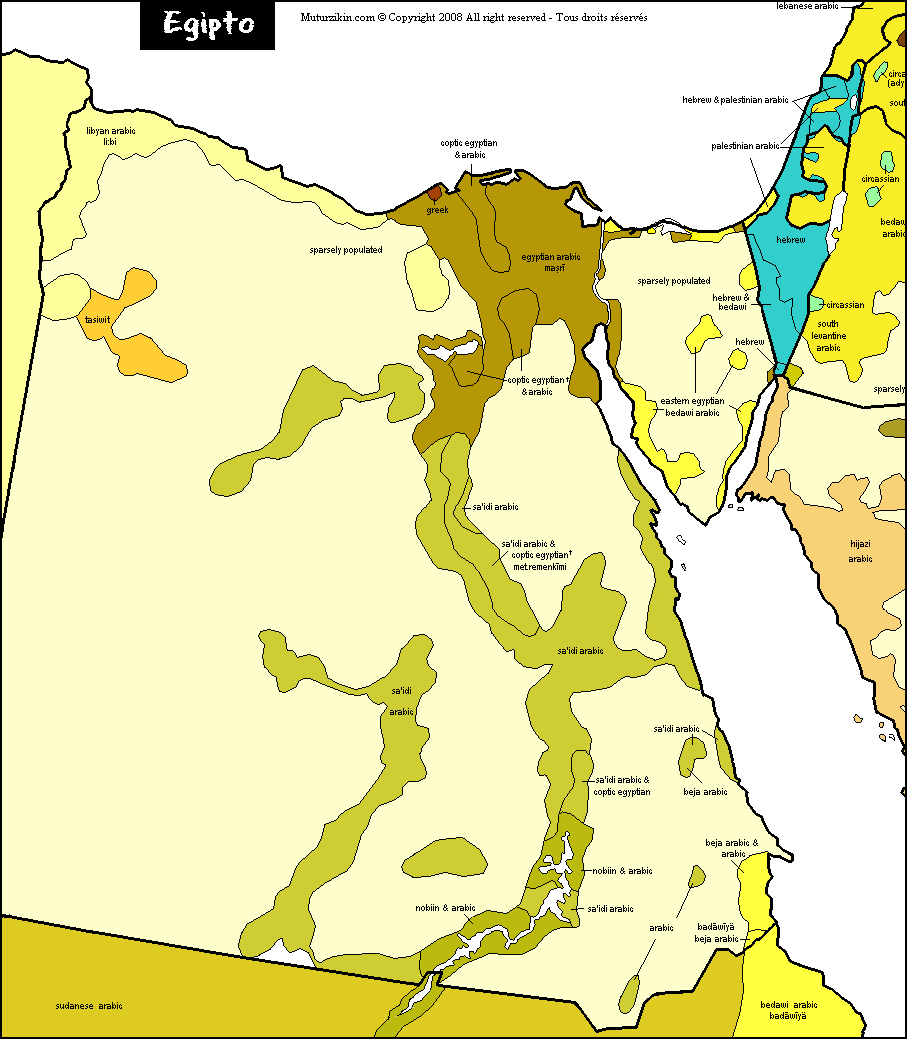 Egypte kaart PNG Afbeelding achtergrond