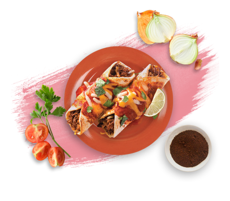 Enchilada Dish PNG Download Image