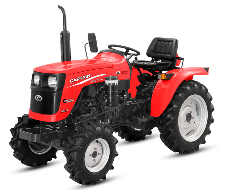 Farm Tractor PNG Image Background