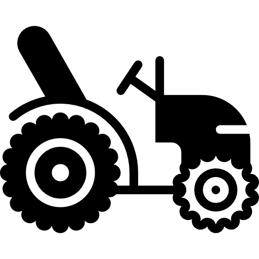 Farming Tractor PNG Image Transparent Background