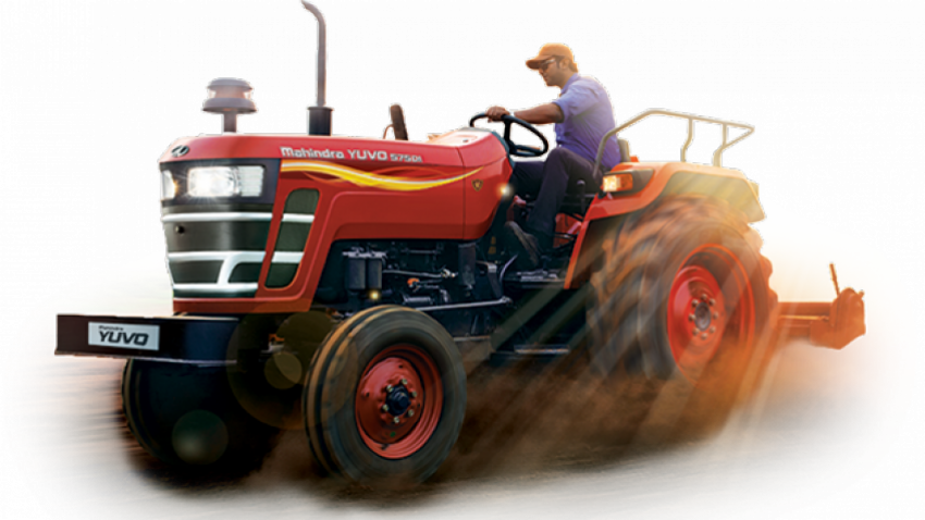Farming Tractor PNG Transparent Image