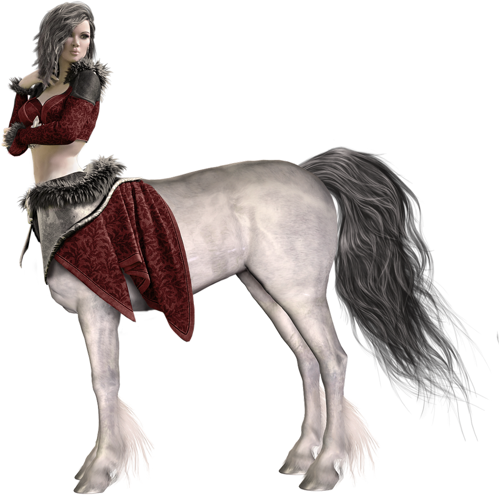 Gambar Transparan Centaur Wanita