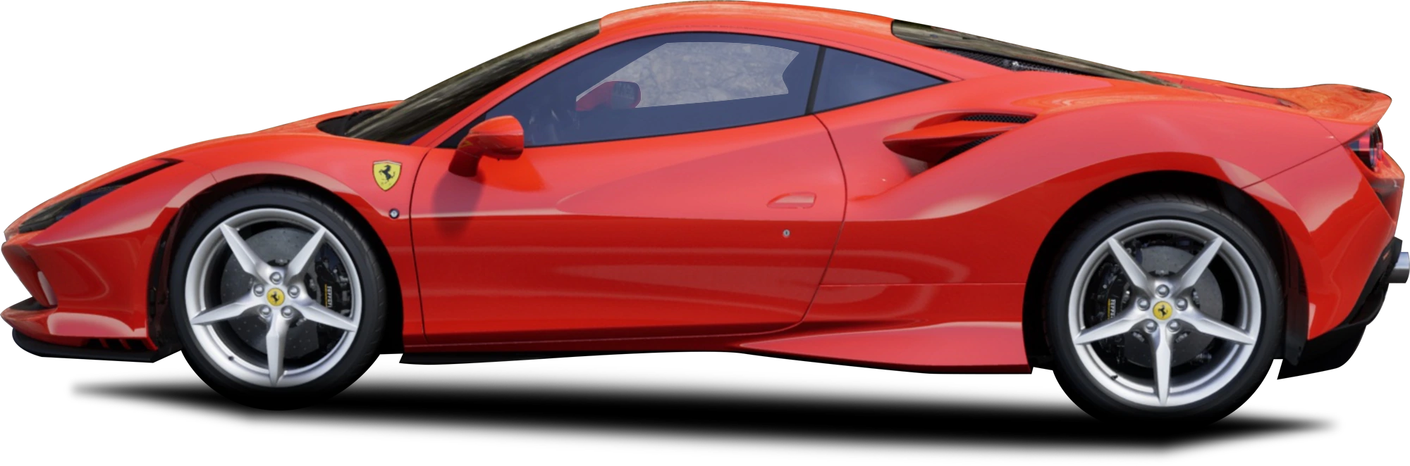 Ferrari F8 Tributo PNG Gambar Transparan