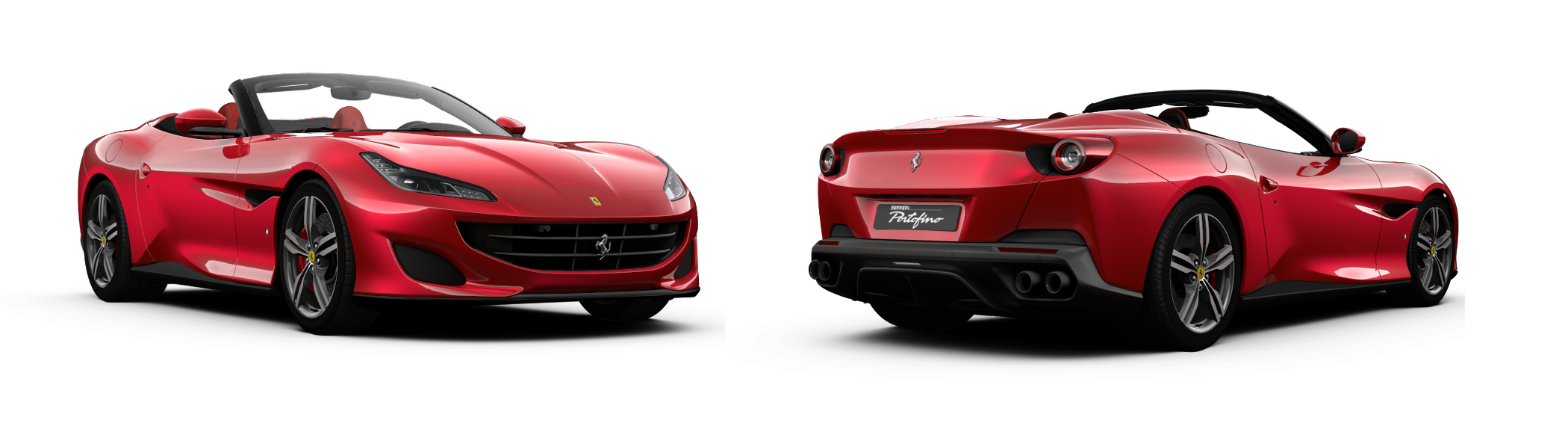 Ferrari Portofino PNG фото