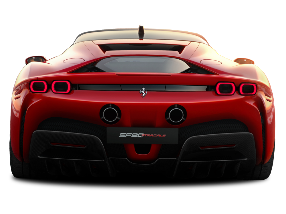 Ferrari SF90 Stradale PNG Gambar Transparan
