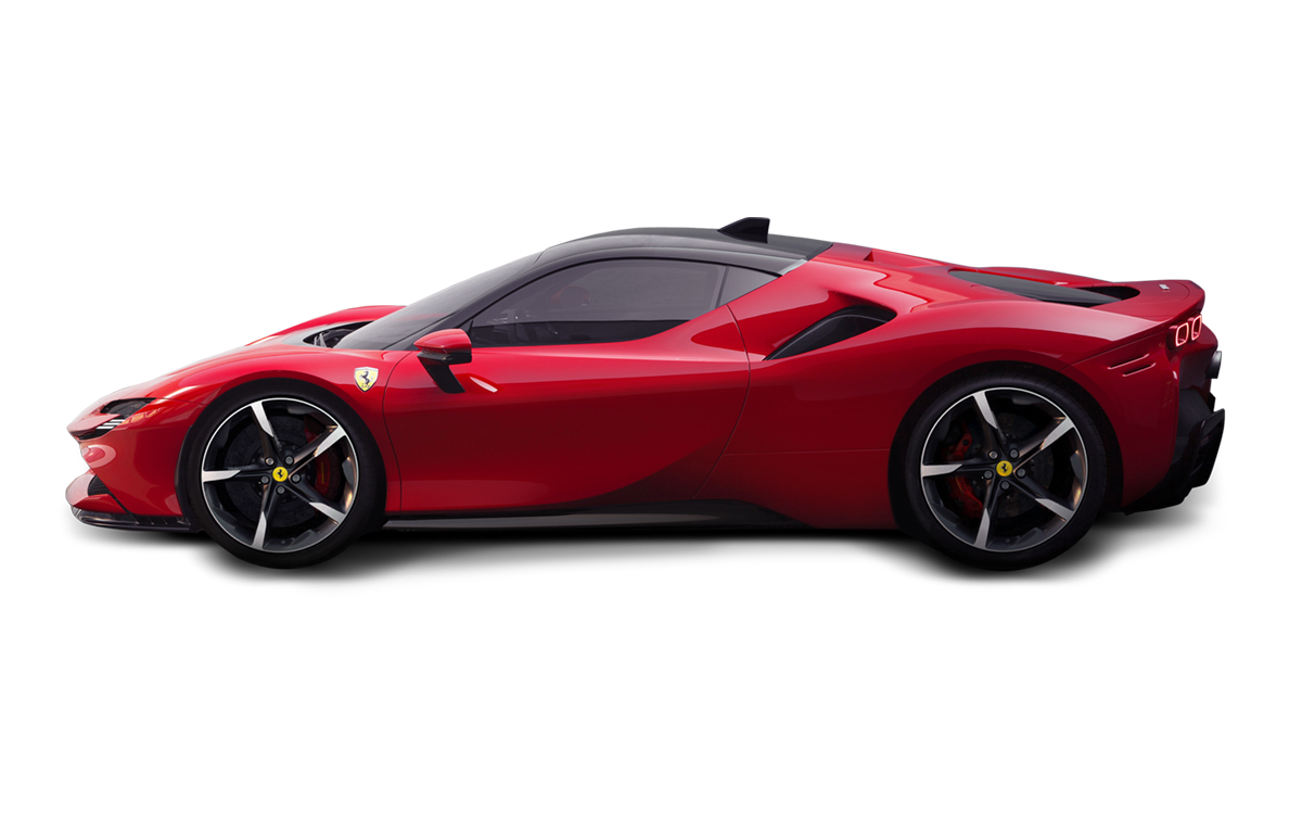 Ferrari SF90 Stradale Immagine Trasparente