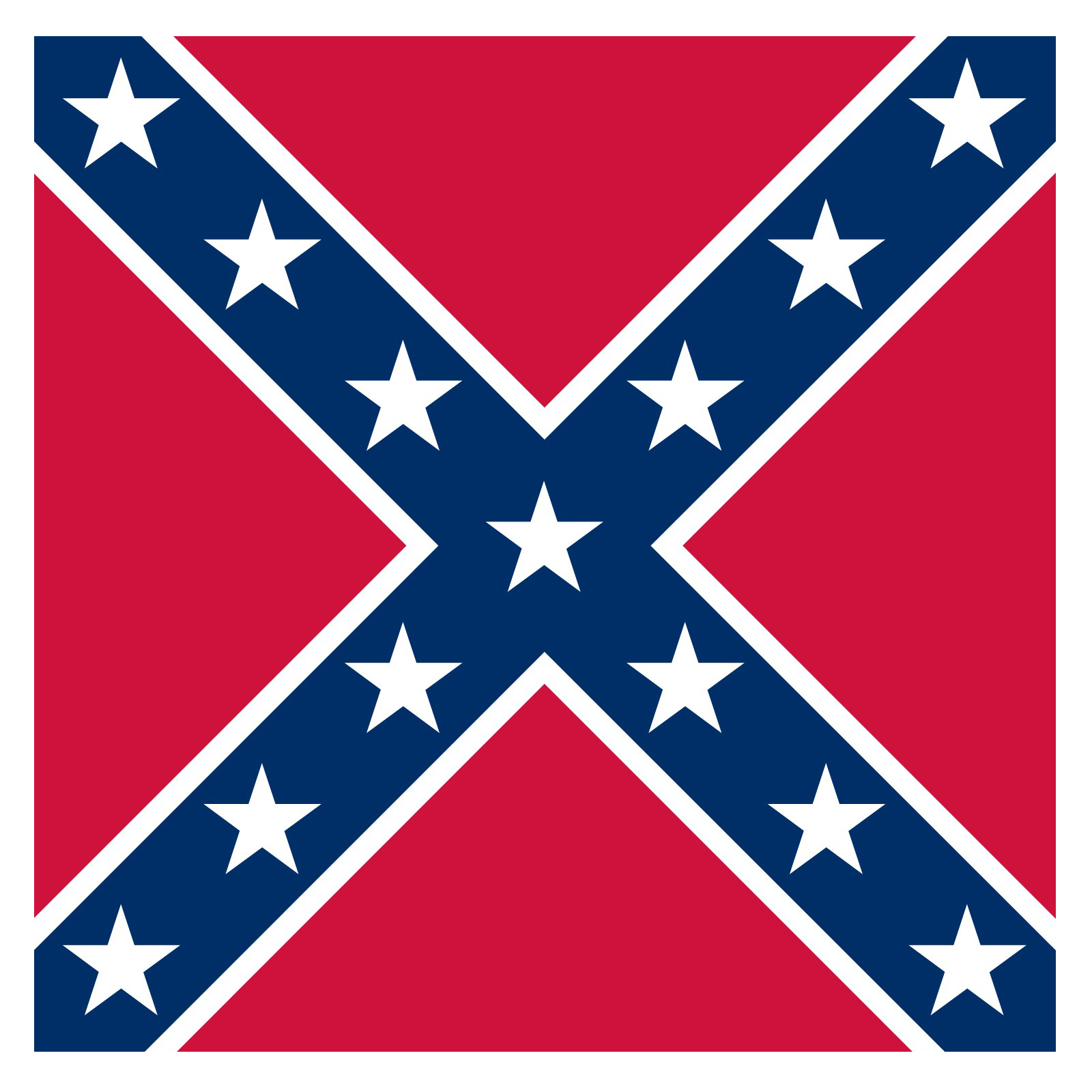 Flag Confederate Banner تحميل صورة PNG شفافة