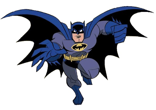 Flying Batman PNG image fond Transparent