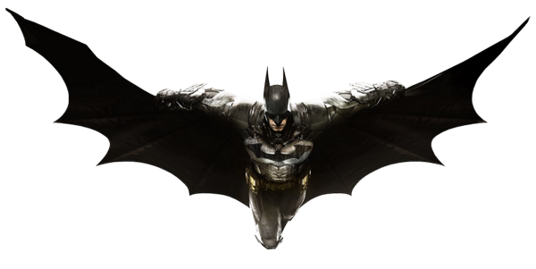 Flying Batman PNG-Afbeelding