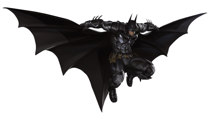 Flying Batman PNG Transparent Image