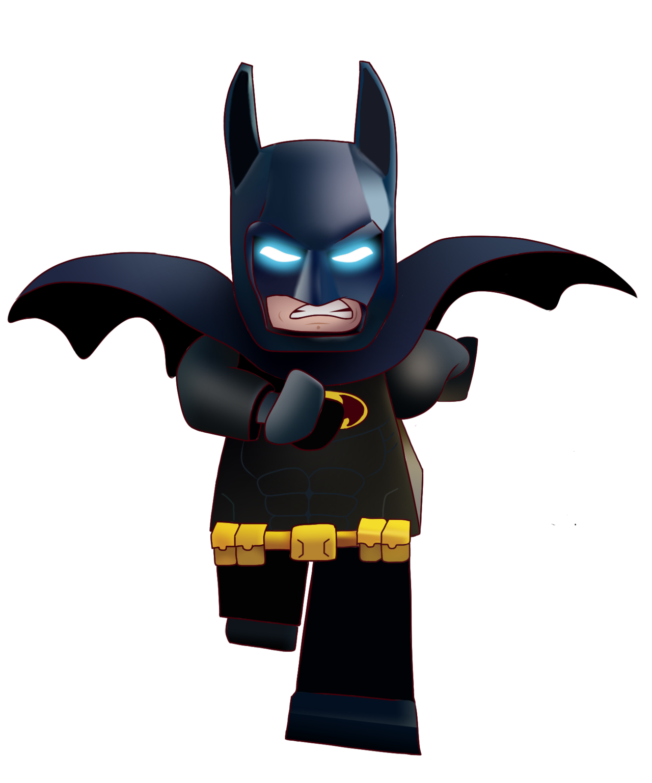 Flying Batman Transparent Background PNG