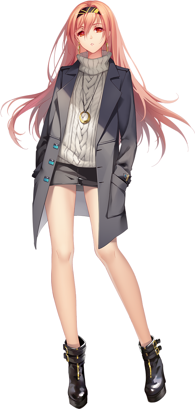 Full Body Anime PNG Picture