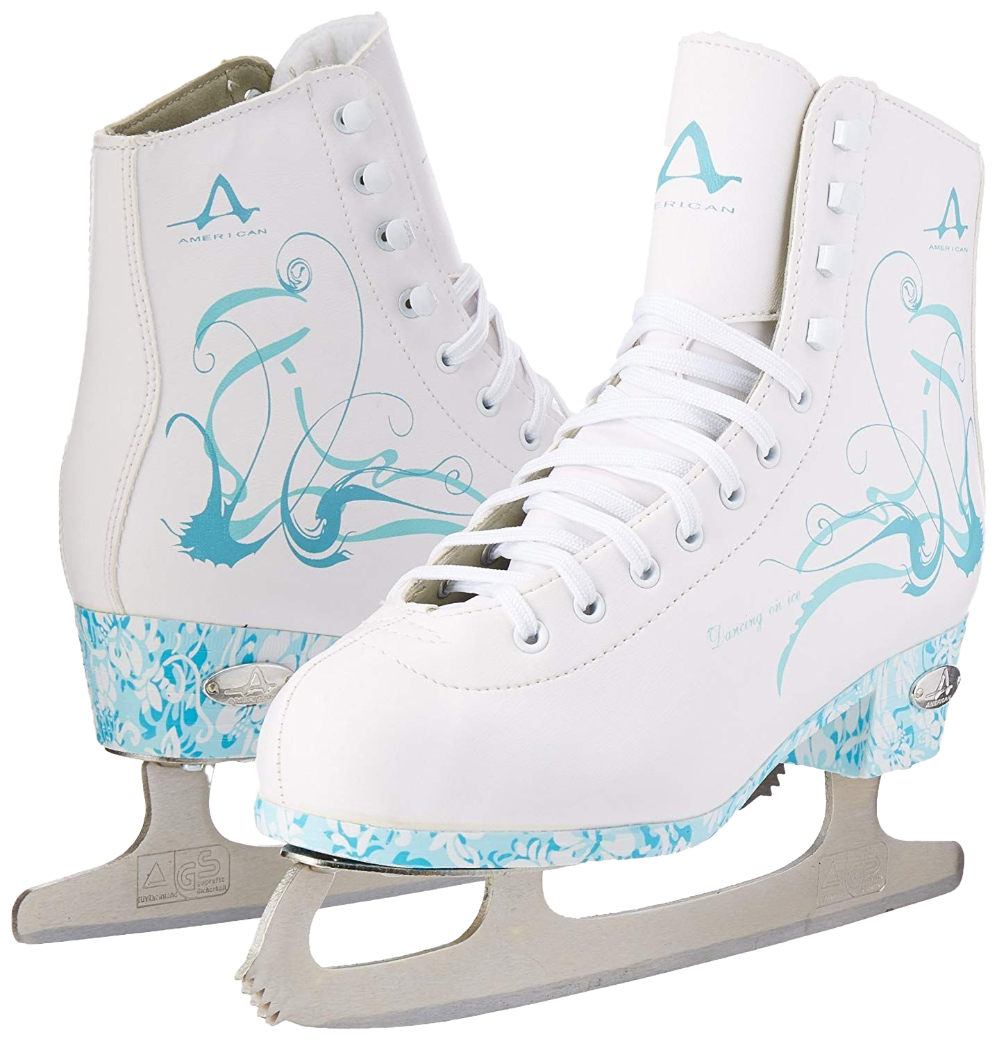 Girl Ice Skating Shoes PNG Transparent Image