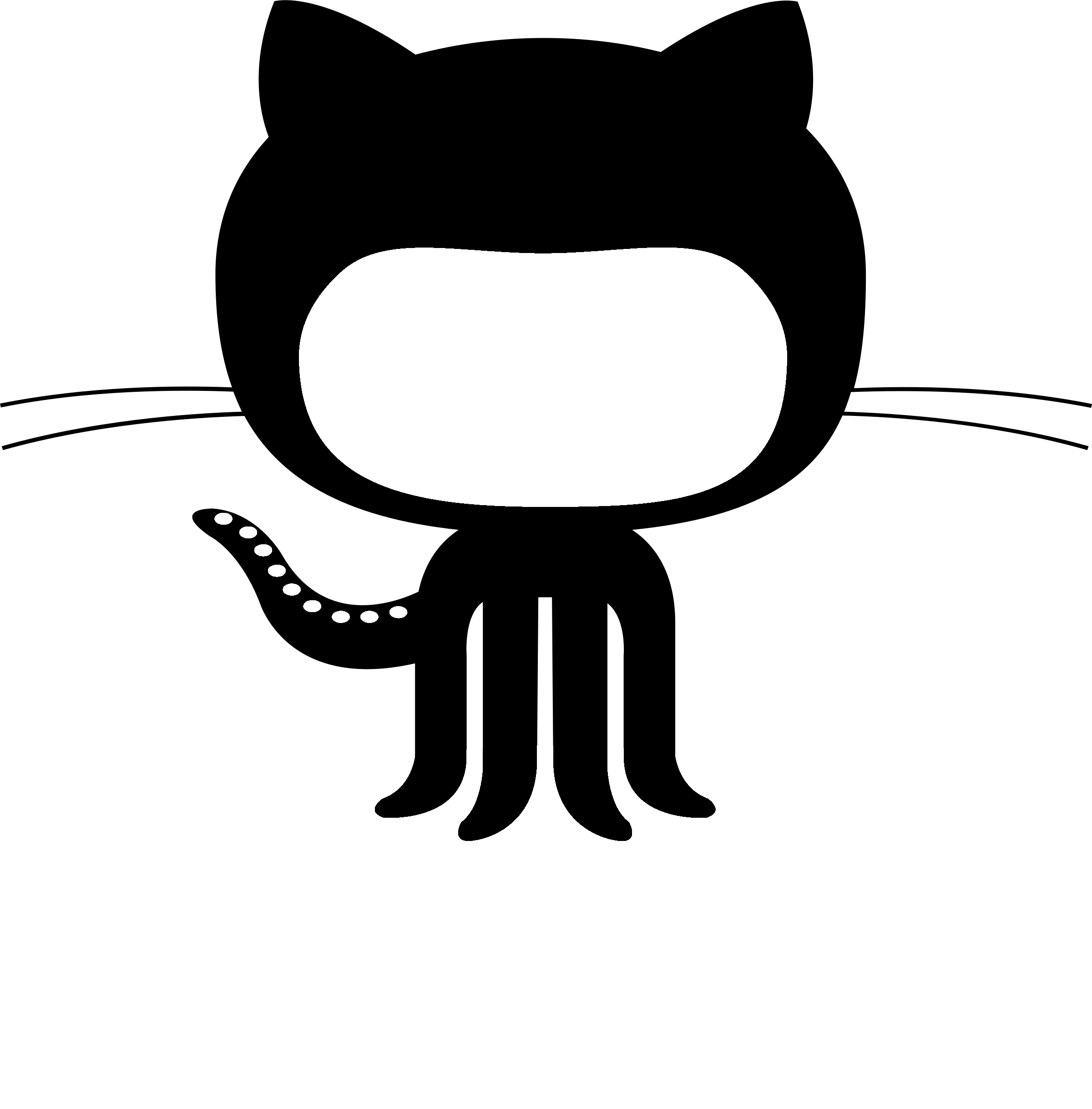 Github Logo PNG Image Transparent Background