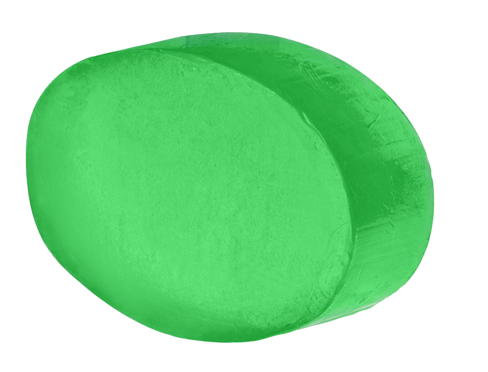 Jabón verde glicerina Imagen PNG gratis