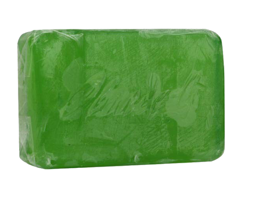 Image Transparente de savon vert glycérine