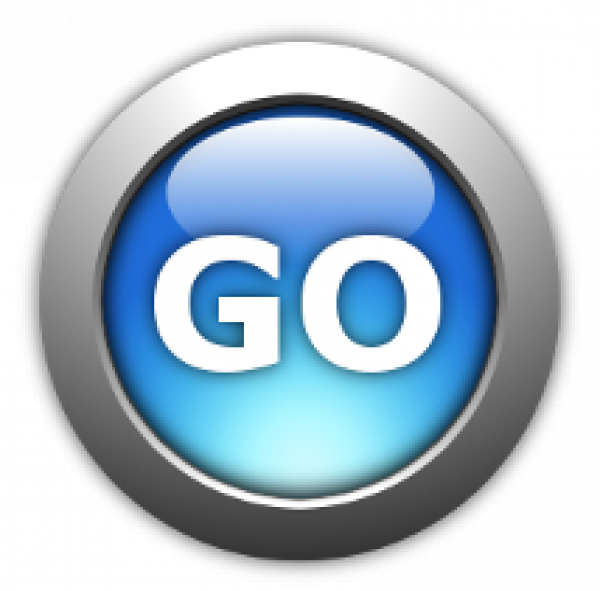 Go Button Free PNG Image