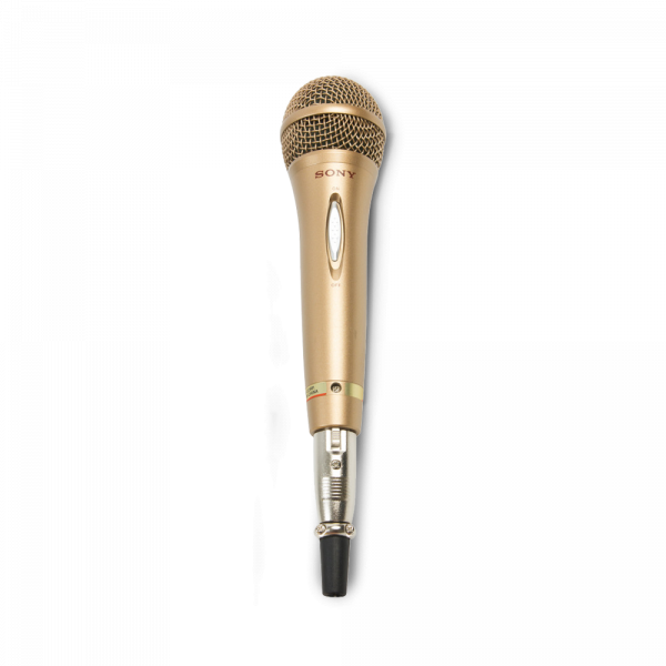 Gold Mic PNG Picture