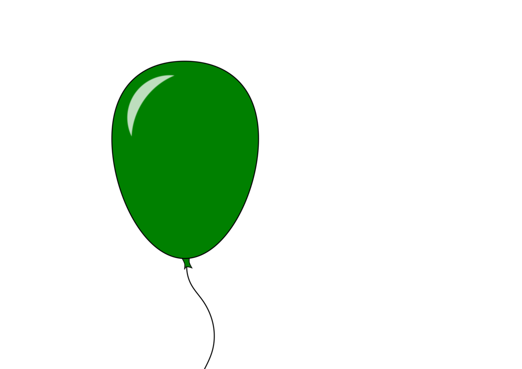 Grüne Ballons Herunterladen PNG-Bild