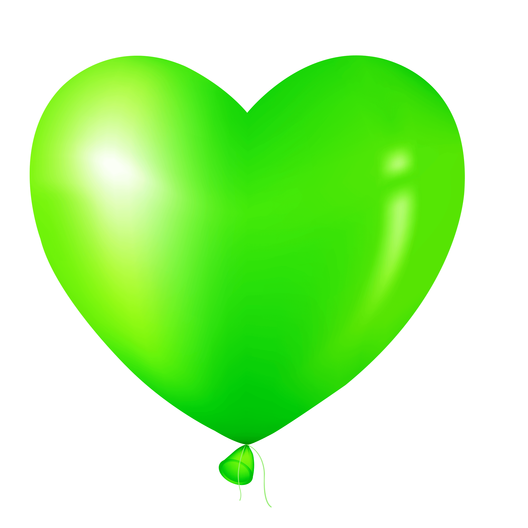 Green Balloons Download Transparent PNG Image