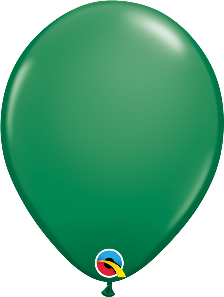 Ballons verts PNG Photo