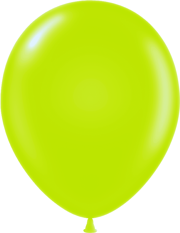 Grüne Ballons Transparentes Bild