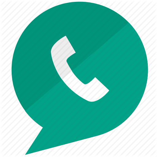 Groene call button PNG Foto