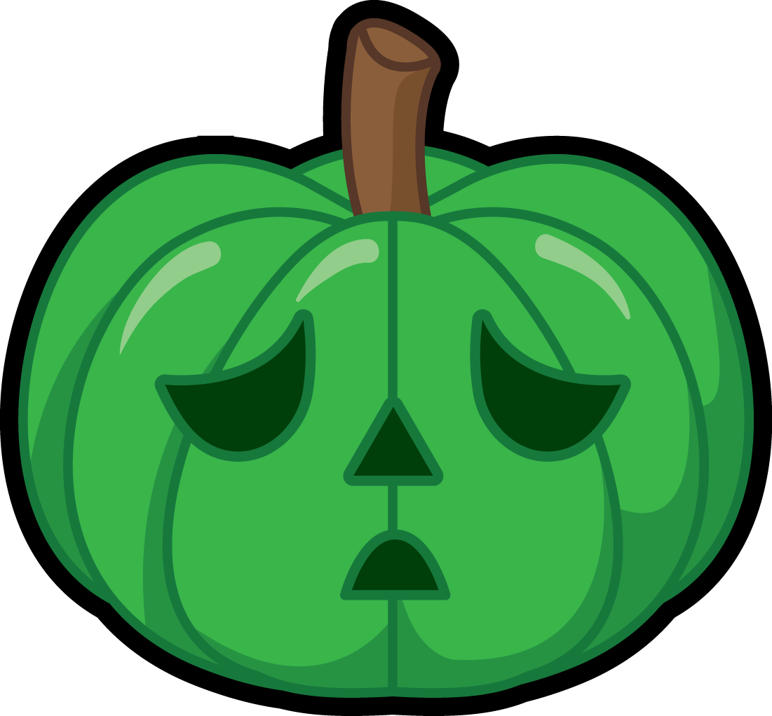 Green Pumpkin Free PNG Image