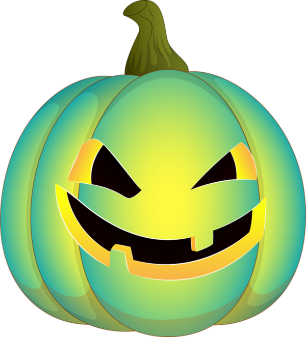 Green Pumpkin PNG Download Image