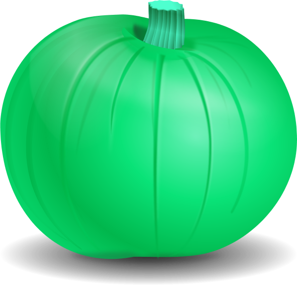 Green Pumpkin PNG Image