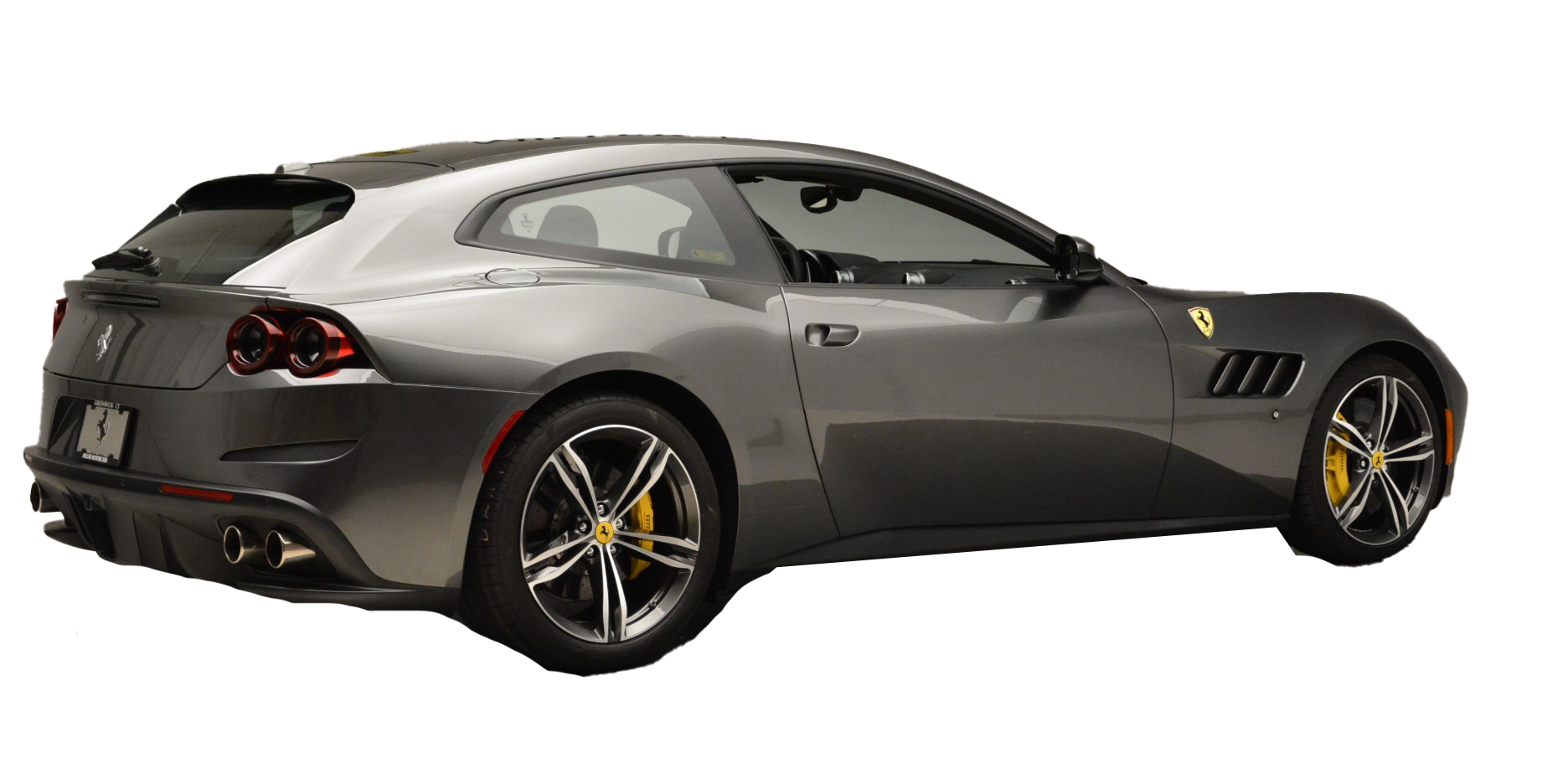 Grey Ferrari GTC4Lusso Free PNG Image