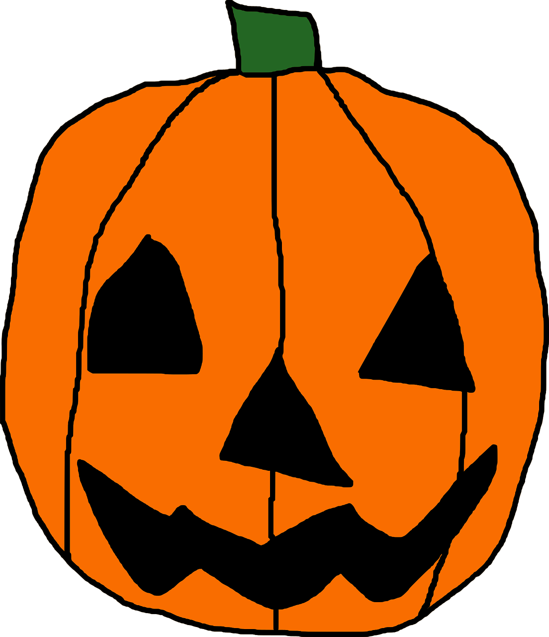 Halloween Carved Pumpkin Free PNG Image