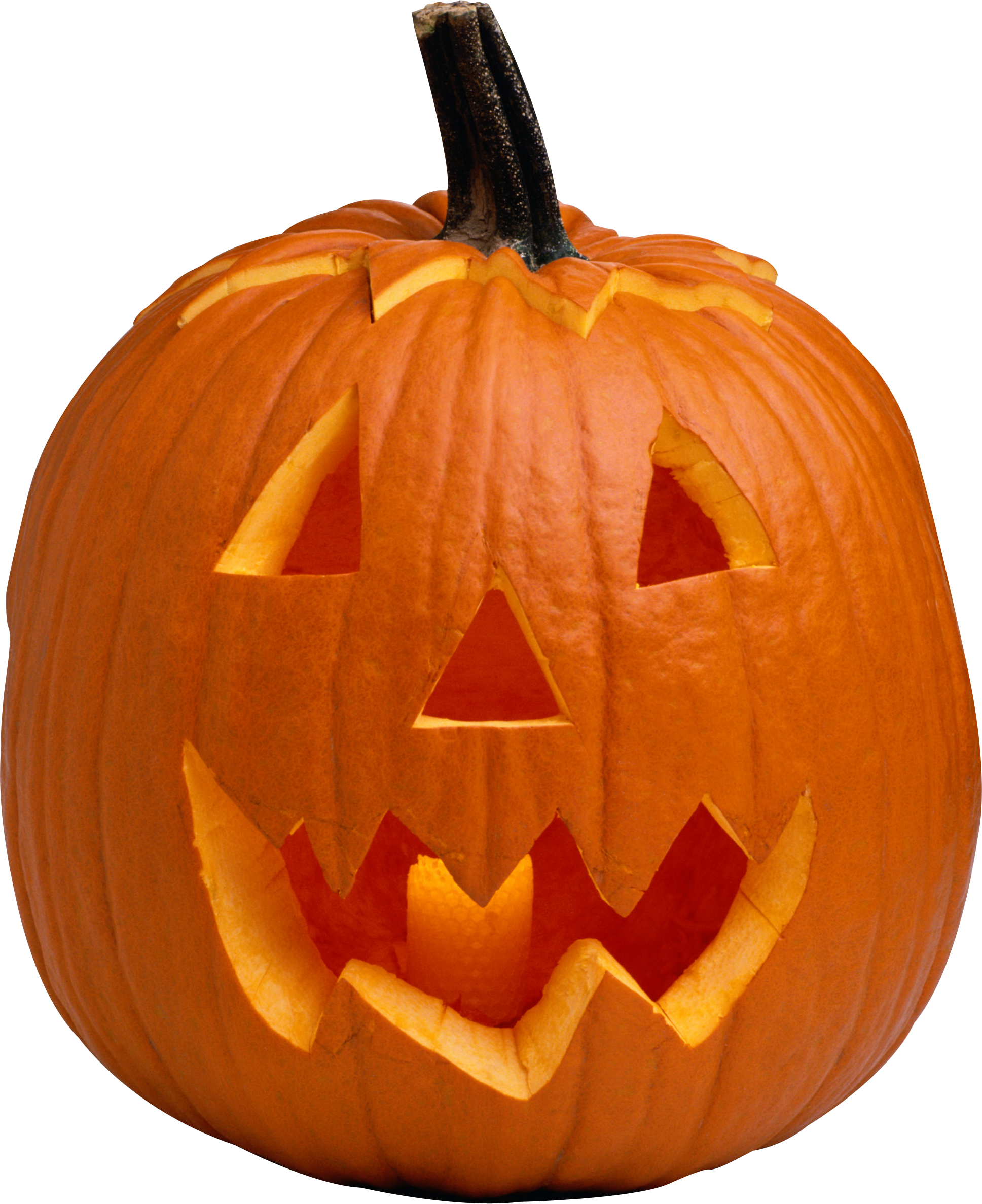 Halloween Carved Pumpkin PNG High-Quality Image