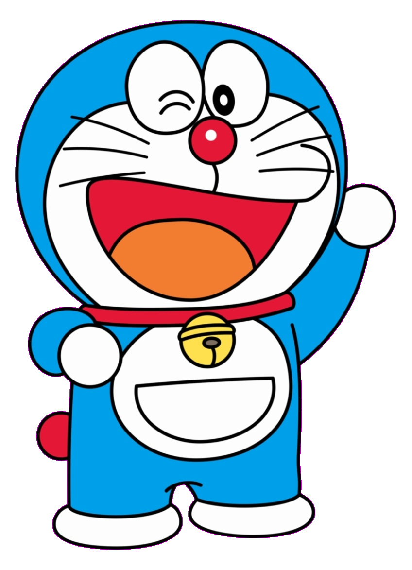 Gelukkige Doraemon PNG-foto