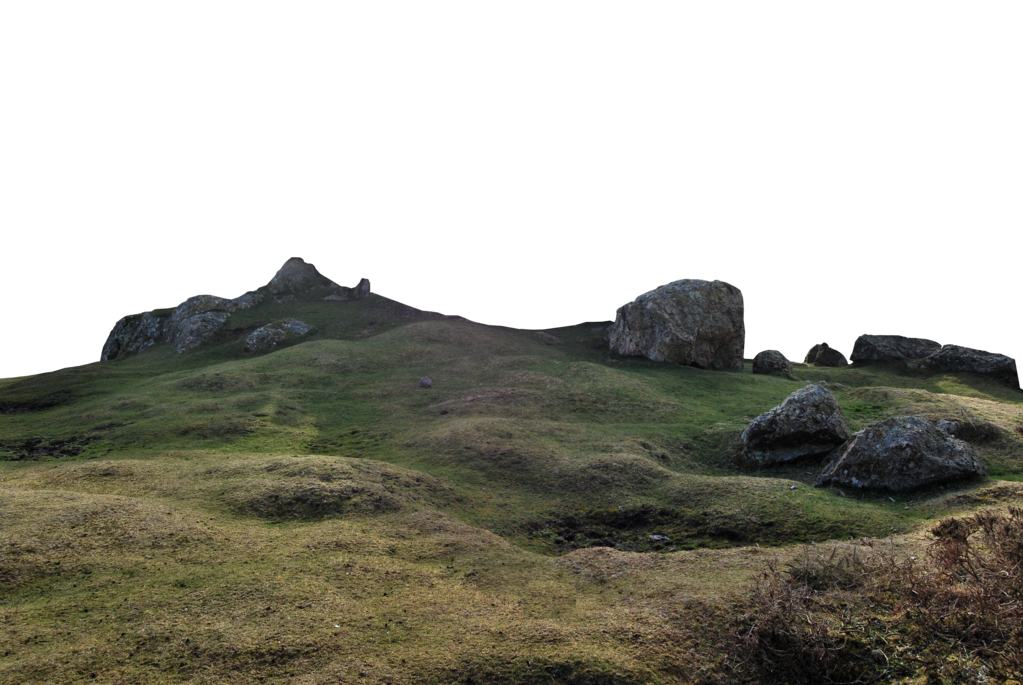 Hill Natural Landscape PNG Image Background