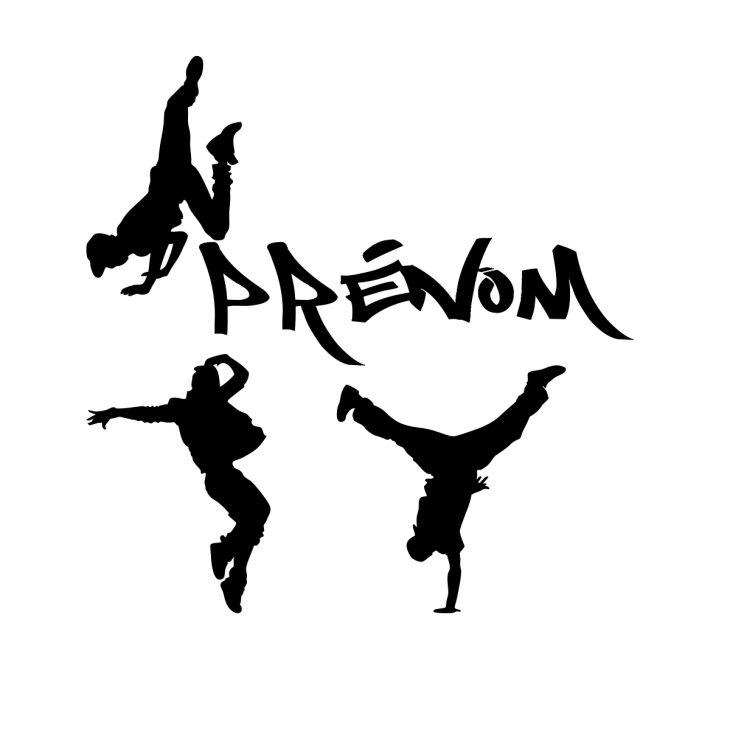 Immagine Trasparente di danza della rottura dellhip hop