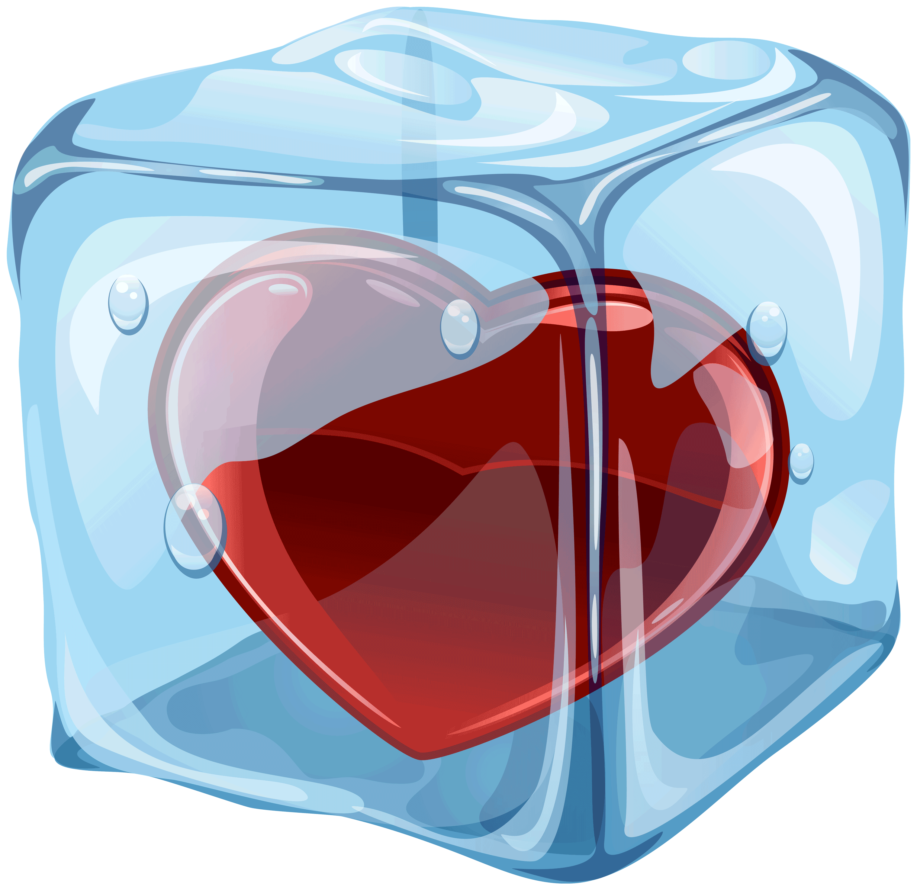 Ice cube PNG image Transparente