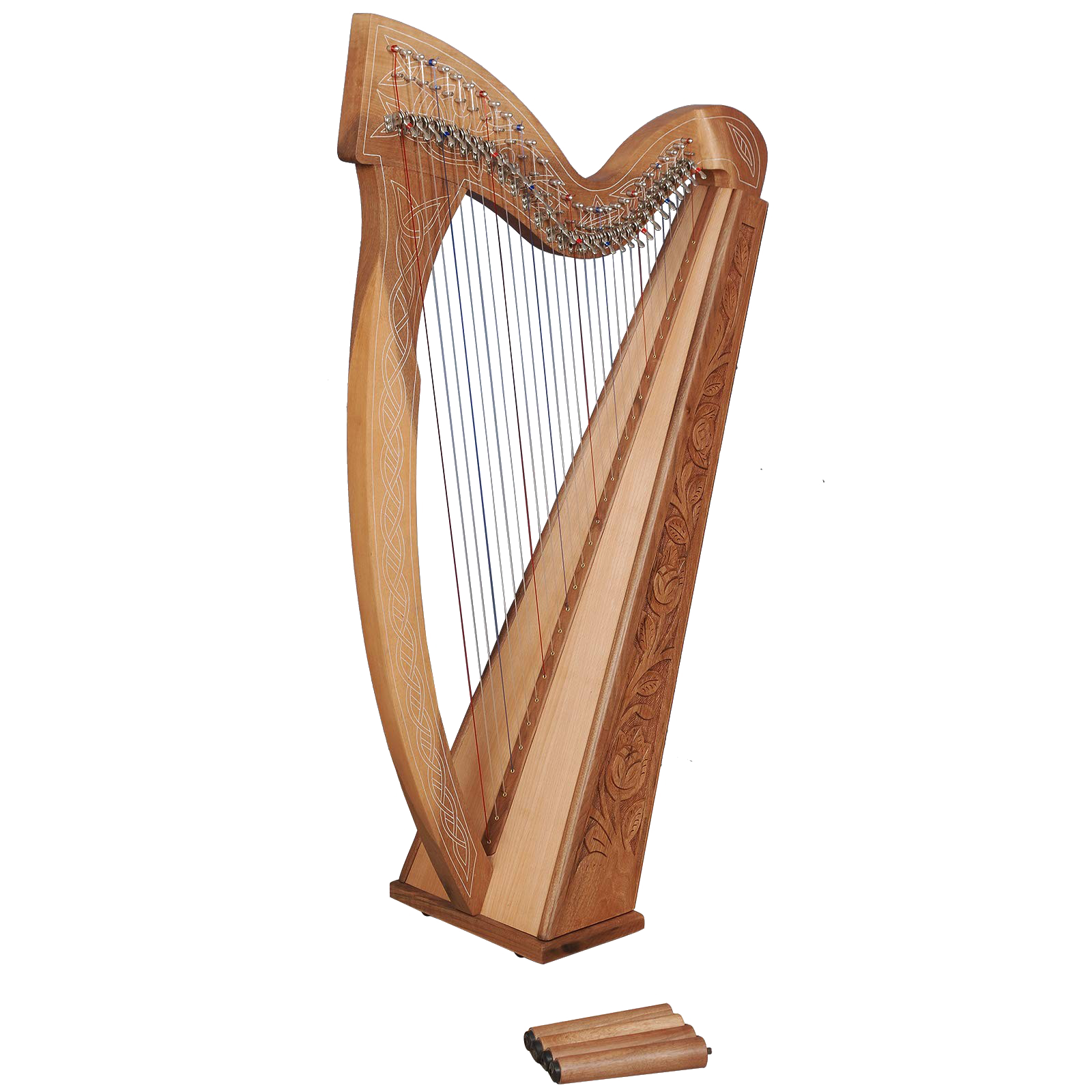 Irish Harp Instrument PNG Pic