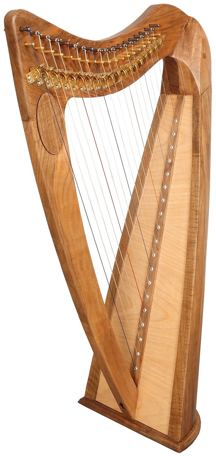 Irish Harp PNG High-Quality Image